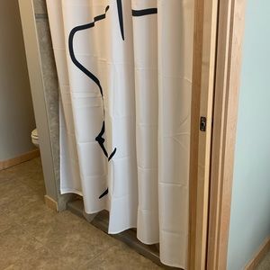 Female Body Line Shower Curtain